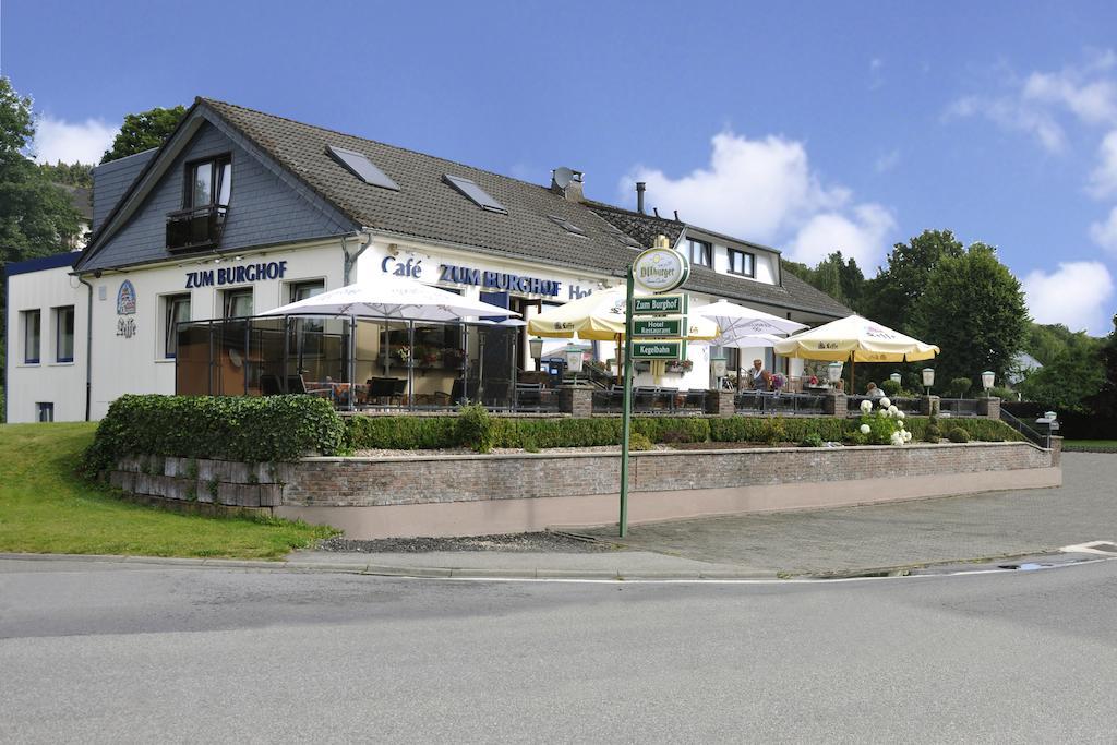 Zum Burghof Schoenberg Exterior foto
